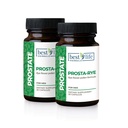 Best Life Herbals Prosta- Rye - Suplemen Prostat Alami untuk Percobaan Manusia yang Diaktifkan Prostat, buang air kecil yang banyak, Bladder Overaktif - 2 Botol, 60 Kasules