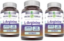 Amazing Formulas L-Arginine Suplemen 12.4; 1000 Mg Per Serving 124; Tablet 134; Amino Acid Suplemen Perempuan & Men 124; Non-GMO 124; Gluten Free 124; Dibuat di AS (120 Count 124; 3 Pack)