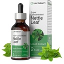 Horbäach Nettle Leaf Extract Drops 12.4; 2 fl oz 124; Alkohol Bebas 124; Vegetarian Supplemen Pound; Non-GMO, Gluten Free Tincture