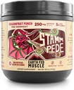 Fed Fed Muscle Stampede Pre Workout - Dragon Fruit Punch, Clean Energy, Focus, Muscle Support, No Fillers or Articial Flavors, 30 Servings