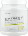 Project # 1 Electrolite Drink Mix - Lemon Lime Flavor - Enhanced Hidration with Potasium & Coconut Water - Low Calorie, High Performance Electrolite Powder for Fitness & Endurance - 90 Pelayan