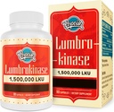 Lumbrokinase 200mg (Max Activity 1.500.000 LKU) - Lumbrokinase Enzymes Suplemen, Lebih efektif dari Nattokinase - 90 Kapsul