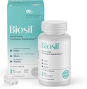 Suplemen Biosil Collagen Booster - 60 Vegan Capsules - Patented ch-OSA Activator untuk Skin, Hair, Nails & Joints - Supply Natural Produksi - 30- Day