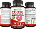 BioFinest CoQ10 Koenzim Q10 100mg Supplemen - Rapid Lepaskan Absorpsi Cepat - Anti-Energi Hati Imune (120caps)