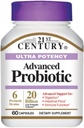 21 Century Ultra Potency Advanced Probiotic Capsules 60 ea (Paket 4)