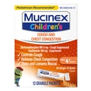 Mucinex Children 's Chest Expectorant and Cough Supresant Mini- Melts, Orange Cream, 12 Count (Packaging May Vary)