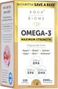 Enzymedica Maximum Kekuatan Potency Fish Oil, EPA DHA Omega 3 Supplemen 124; Burpless, 120 Softgels