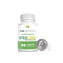 Pure Nootropics Theawine (TeaCine) 100 mg Veg Capsules 124; 90 Count 124; Non Habit Forming Energy Supplemen; Caffeine Alternative 124; Mental, Fisik, Motivation, and Focus Enhancer Pills