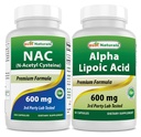 Best Acials NAC 600 mg & Alpha Lipoic Acid 600 mg