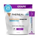 Fluid Tactical - Zero Sugar, Keto Electrolite Powder, Hidration Packets, Made in USA (Grape, 25 Count)