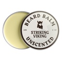 Striking Viking Balm for Men - Leave in Beard Conditioner - Styling Balm Made with Alamy Deherved Beard Butter, Argan & Joba Ounce (2 Ounce (2), Unscented)