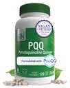 Health Thru Nutrition PQQ 20mg 120 hamba Pyrroloquinoline Quinone sebagai PureQQ 124; Promokondria Mitokondria Biogenesis = 124; Sertifikasi Vegan 124; Non-GMO Glule Soy Free Capsules = 124; Bersihkan Label PQQ Tambahan