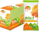 PROBAR - BOLT Energi Organik Chews, Orange, Non- GMO, Gluten- Free, USDA Bersertifikat Organik, sehat, Energi Alam, Gumil Bahan Bakar Cepat dengan Vitamin B & C (12 Count)