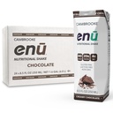Bentuk Nutrition ENU - 20g Protein 126; 400 Kalories - Penggantian Meal untuk Weight Gain (Coklat, Paket 24)
