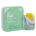DISO - Vitamin B12 - Fast- Dissolve Oral Strips, untuk Tiredness dan Fatigue, Orange Mint Flavor, Vegan, Sugar Free, Maksimum Absorpsi, Gluten Free, Individually Wrapped, 30 Dissoltable Strips