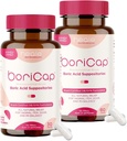 BoriCap - Boric Acid Suplotories for Women - 600 mg - Vaginal Heale & Saldo, Itch & Odor - Natural Relief - Feminine Care - Feminine Hygiene Products - Made in USA by Heale - 90 Capsules