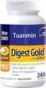 Digest Gold + ATPro Enzyme Suplement - Maximum Power Formula for Digetical Health - Dull of Large Meals, Helling Reduce Bloating & Gas, 240 Kapsul
