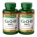 Nature 's Bounty CoQ10 200 mg Softgels, Heart Health & Cellular Energy, Twin Pack, 160 Rapid Lepaskan Softgels