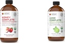 Lengkap Produk Alami Kidney Lengkap 16oz & Liver Lengkap 16oz Bundle