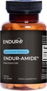 ENDUR- Amide, Dukung untuk Kesehatan Penuaan & Sel, Membantu Menjaga Kesehatan Skin & Whole Body, Gluten Bebas, 750mg (200 Tablet)