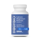 BodyBio Butyrate - Postbiotic for Gut Health, Digetical Support, Bloat, Gas & Constipation, Leaky Gut Repair - Calcium, Magnesium + Butyric Acid Suplemen untuk GI Wellness