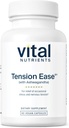 Ketegangan Nutrients Vital dengan Ashwagandha 124; Stres Relief Suplement for Relief of Occational Stress and Gugup Tension 124; Gluten, Dairy, Soy Free 124; Non-GMO 124; 60 Capsules