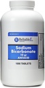 Sodium Bicarbonate 650 mg 1000 Antax Tablet, untuk Relief of Acid Indibubles, Heartburn, Sour Stomach & Upset Stomach