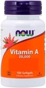 Vitamin A dari Fish Liver Oil, 25000IU, 250 Sgels by Now Foods (Pack of 4)