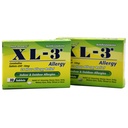 Alergi XL-3, Bantuan Alergi 24 Jam, 2-Pack dengan 10 Tablet Masing-masing