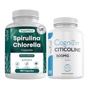 Teaveli Citicoline dengan Spirulina klorella Capsules Bundle
