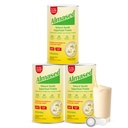 Almased Protein Powder for Wheight Loses Kit for Men & Women, Natural Meal Replacement Shake for Wheight Los, Suplemen, 27 Grams of Protein Per Serving (Original Flavor, 3 Cans @ 17.6 oz ea + Scoop)