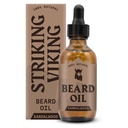 Menyerang Viking Sandalwood Oil untuk Pria - 2 Fl Oz, Sandalwood Scent - Natural Hydrating & Softing Beard Care dengan Argan, Jojoba, Almond & Tea Tree - Non-Grease, Fast- Absorbing Formula