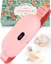 Stocking Stuffers for Women Portable Heating Pad for Period Cromps Cordless Electric Menstrual Pad untuk Craeef Travel Idea Christmas Gifts for Women Hee Teens Girls Mother