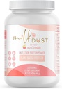 MILK DUST Protein Powder 660g 124; Bedak Breasting untuk Nursing Moms 14; Lactation Dup Pea Powder: Vegan & Dairy-Free 124; Sweet Vanilla 124; 22 Pelayan (Vanilla)