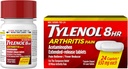 Tylenol 8 Hour Arthritis Pain Tablet dengan Acetaminophen untuk Pain Gabungan, 24 ct