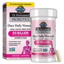 Garden of Life Once Daily Dr. Formulated Programtes for Women 50 Milyar CFU 16 Probiotic Strains with Organic Prestics for Digetical, Vaginal & Imune Health, Dairy Free, Shelf Stable 30 Kapsul