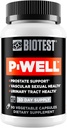 Biotest Pwell - Upstrim-to-Prostate Protocol, 30 Servings - 180mg Pangecalaminds, 30mg Lycopene, 500mg Cranberry 50: 1 - 90 Capsules