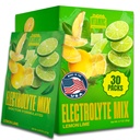 Mesiu Hidration dengan 72 + Trace Mineveral 124; No Sugar, Fate, Dissolve Electrolytes Powrents Packet 124; Lime (30 Paket)