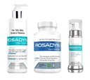 Produk Treatment Romacea, Set dari 3: 124; Peninggalan Redency, Honey Gel Cleanser dan CoQ10 Facial Serum oleh Rosadyn +
