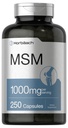 Tambahan Horbach MSM Kapsul 124; 10000mg 124; 250 Count 124; Non- GMO dan Gluten Free Formula 124; Methylsulfonymetana
