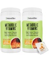 Vitamin Metabolic Metabolic - Kombinasi Kapasitas Potency Tinggi, Mineral, Kompleks B, Masm, & Digetical Formula Suplemen Pria & Perempuan - Energi & Metabolisme Dukungan - 2 Pack
