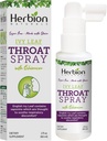HERBION Nations Throat Spray, Soothes Respiratory Discomfort dengan The Power of English Ivy, Marshmallow, dan Ekstraksi Echinacea untuk Dewasa dan Anak-anak, 2 Fl Oz, Paket 1