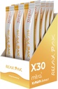 Mitra9 Kava Powder RelaxPak - Orange Dreamsicle Kava Extract Pawder Pawet 12.4; Mood Enhancer 124; Plant Based 124; Promes Natural Calm & Clarity 124; Easy Open Singling Stick (30)
