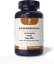 Super Jamur Ekstrak, 3 Jamur, Mushroom Mane Lion, Jamur Reishi, Mushroom Tiger Milk, Suplemen Dukungan Imune