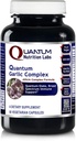 Quantum Nutrition Labs Quantum Kompleks Bawang putih Suplemen Allisin, Pill Bawang Putih, Ekstrak Alliks, Ekstrak Bawang Bawang Bawang, Dukungan Ammune - 60 Kapsul Vegetarian