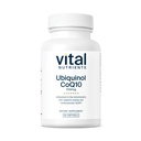 Visi Nutrients Ubiquinol CoQ10 100mg 124; Diaktifkan Formasi Koenzim Q10 124; Mampu Antioksidant untuk mendukung Kesehatan Kardiovaskular dan Otak * 124; Gluten dan Dairy Free 124; 60 Vegetarian Softgels