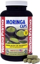 Yerba Prima Moringa, 180 Count Veg Caps - 400mg Pure, Bubuk Daun Kering, Ledakan Nutrients Hijau, Rich in Antiokhidants, 100% Pure, Super Food, Non-GMO, Vegan Frid, Gluten- Free, USA Made