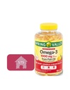 Spring Valley Omega- 3 dari Fish Oil, 1000 mg, 120 Count + STS Sticker.