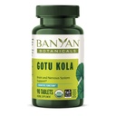 Banyan Botanicals Gotu Kola (Centella Asiatica) - Adaptogen Organik & Nootropic Brain Support for Healthy Memory & concentrastriction * - 90 Tablets - Cukup diperdagangkan Desurinatinably Deverced Vegan