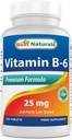 Terbaik Vitamin B-6 25 Mg Tablet, 250 Count